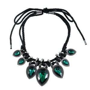 Hand-made Crystal Choker Necklace - SexyBling