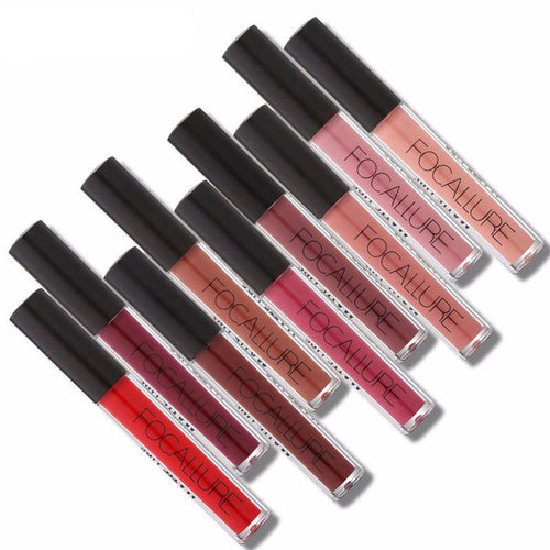 Waterproof Matte Liquid Lip Gloss - SexyBling