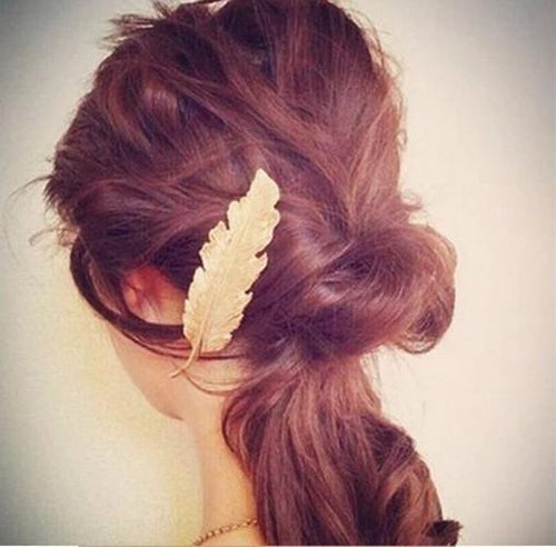 Sexy  Metal Feather Hairpin - SexyBling