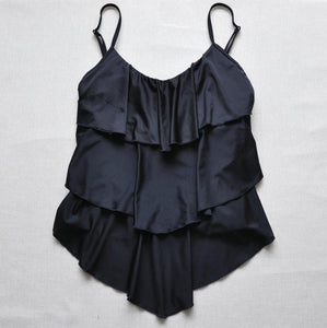 Hot Ruffle Unique Design Tankini - SexyBling