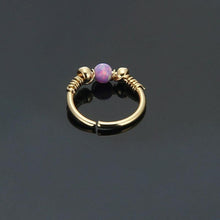 Load image into Gallery viewer, Opal Hoops Ear Piercings - SexyBling