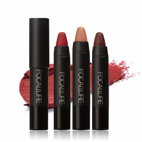 12 Colors Lipstick Matte Waterproof - SexyBling