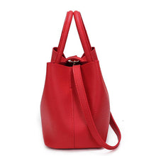 Load image into Gallery viewer, High Quality PU Leather Ladies Bucket Casual Tote Bag - SexyBling