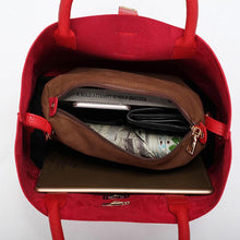 Load image into Gallery viewer, High Quality PU Leather Ladies Bucket Casual Tote Bag - SexyBling