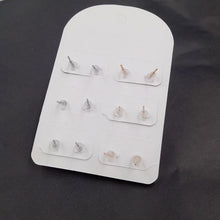 Load image into Gallery viewer, Vintage Ball Alloy Crystal Stud Earrings - SexyBling