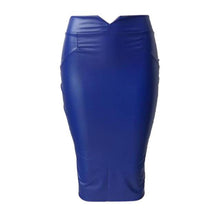 Load image into Gallery viewer, Vintage High Waisted Slim Pencil Skirt - SexyBling