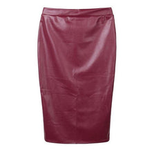 Load image into Gallery viewer, Vintage High Waisted Slim Pencil Skirt - SexyBling