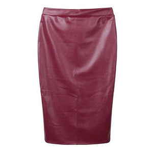 Vintage High Waisted Slim Pencil Skirt - SexyBling