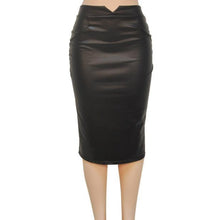 Load image into Gallery viewer, Vintage High Waisted Slim Pencil Skirt - SexyBling