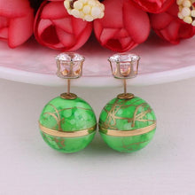 Load image into Gallery viewer, Double Sides Pearl Earrings - SexyBling