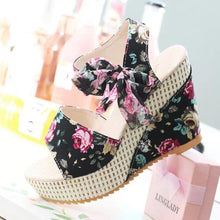 Load image into Gallery viewer, Beautiful Bow knot Lace Up Women Sandals - SexyBling