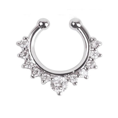 Alloy Nose Hoop Body Piercing - SexyBling