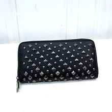 Load image into Gallery viewer, Punk Style Faux Leather Rivet Wallet - SexyBling