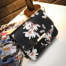 Load image into Gallery viewer, Exotic Butterfly Floral Leather Clutch - SexyBling