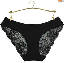 Load image into Gallery viewer, Sexy Flower Panties Ultra-Thin Transparent - SexyBling