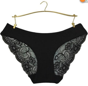 Sexy Flower Panties Ultra-Thin Transparent - SexyBling