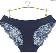 Load image into Gallery viewer, Sexy Flower Panties Ultra-Thin Transparent - SexyBling