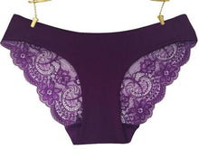 Load image into Gallery viewer, Sexy Flower Panties Ultra-Thin Transparent - SexyBling
