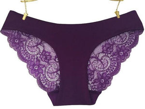 Sexy Flower Panties Ultra-Thin Transparent - SexyBling
