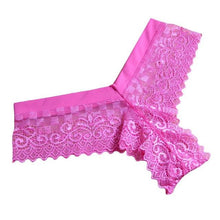 Load image into Gallery viewer, Women Sexy Lace V-string Panties - SexyBling