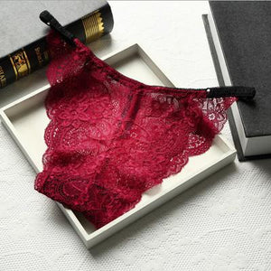 Sexy Seamless String Lace Panties - SexyBling