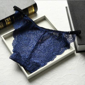 Sexy Seamless String Lace Panties - SexyBling