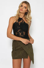 Load image into Gallery viewer, Cute Cami Spaghetti Lace Crop Top - SexyBling