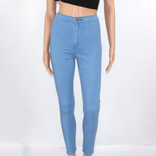 Load image into Gallery viewer, Casual High Waisted Skinny Jeans - SexyBling