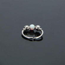 Load image into Gallery viewer, Opal Hoops Ear Piercings - SexyBling
