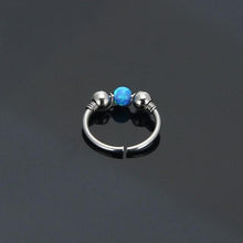 Load image into Gallery viewer, Opal Hoops Ear Piercings - SexyBling