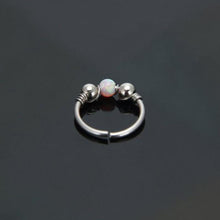 Load image into Gallery viewer, Opal Hoops Ear Piercings - SexyBling