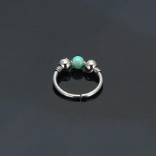 Load image into Gallery viewer, Opal Hoops Ear Piercings - SexyBling