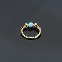 Load image into Gallery viewer, Opal Hoops Ear Piercings - SexyBling