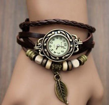 Load image into Gallery viewer, Multicolor Genuine Leather Wristwatch - SexyBling