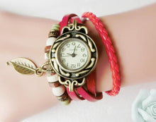 Load image into Gallery viewer, Multicolor Genuine Leather Wristwatch - SexyBling