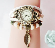 Load image into Gallery viewer, Multicolor Genuine Leather Wristwatch - SexyBling
