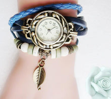 Load image into Gallery viewer, Multicolor Genuine Leather Wristwatch - SexyBling