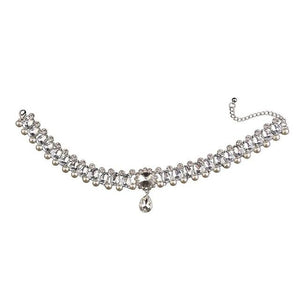 Crystal Beads Charm Necklace - SexyBling