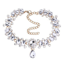 Load image into Gallery viewer, Crystal Beads Charm Necklace