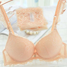 Load image into Gallery viewer, Feisty Lace Push up Bra &amp; Panty Set - SexyBling