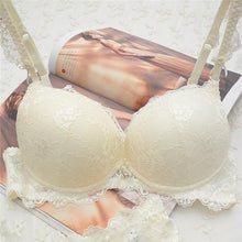 Load image into Gallery viewer, Feisty Lace Push up Bra &amp; Panty Set - SexyBling