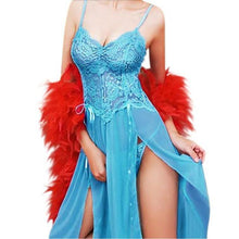 Load image into Gallery viewer, Sexy Lace Sheer G-string Lingerie Sleepwear - SexyBling