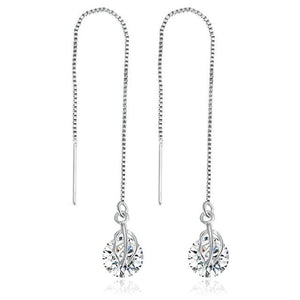 Crystal Water Drop Earrings - SexyBling