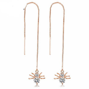 Crystal Water Drop Earrings - SexyBling