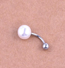 Load image into Gallery viewer, Retro love Navel Button Ring - SexyBling