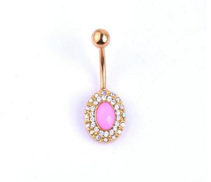 Retro love Navel Button Ring - SexyBling