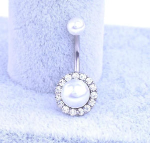 Retro love Navel Button Ring - SexyBling