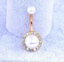 Load image into Gallery viewer, Retro love Navel Button Ring - SexyBling