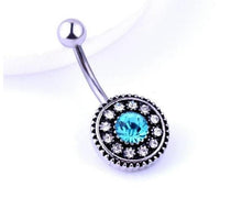 Load image into Gallery viewer, Retro love Navel Button Ring - SexyBling