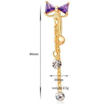 Load image into Gallery viewer, Retro love Navel Button Ring - SexyBling